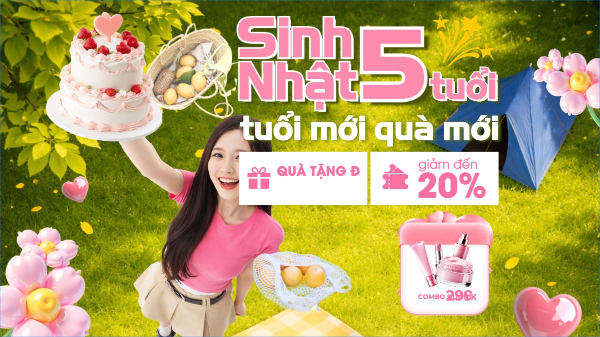 Giảm giá sinh nhật