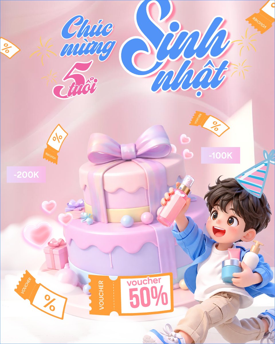 Giảm giá sinh nhật