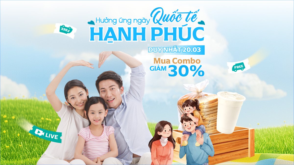 Hưởng ứng ngày Quốc tế Hạnh Phúc 20/3