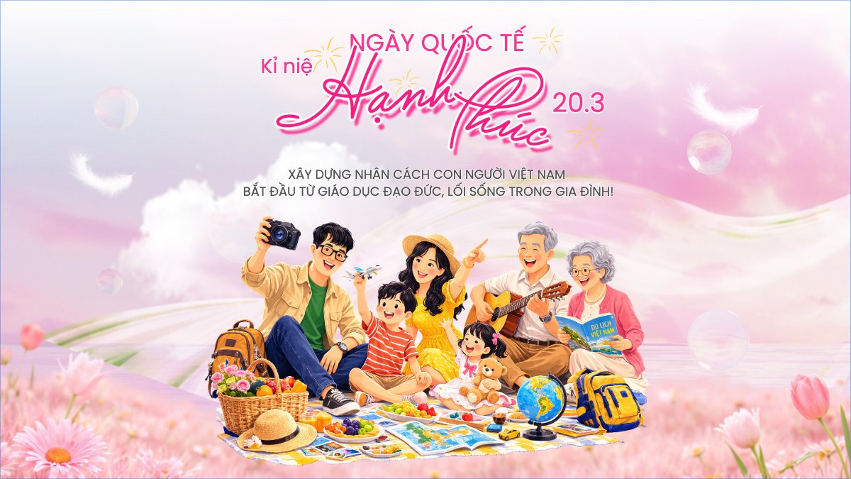 Kỉ niệm ngày Quốc Tế Hạnh Phúc 20/3