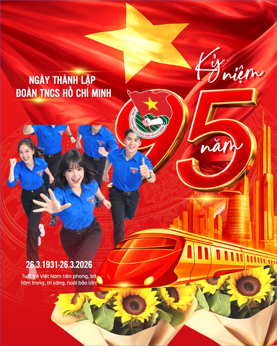 Kỷ niệm 95 năm ngày thành lập Đoàn TNCS Hồ Chí Minh 26/3
