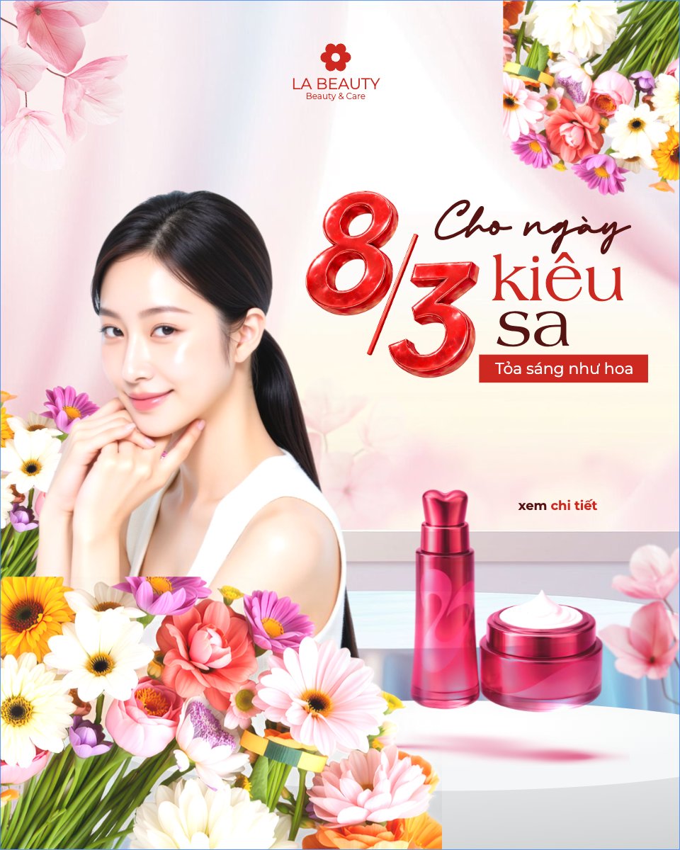Cho ngày 8/3 kiêu sa tỏa sáng như hoa