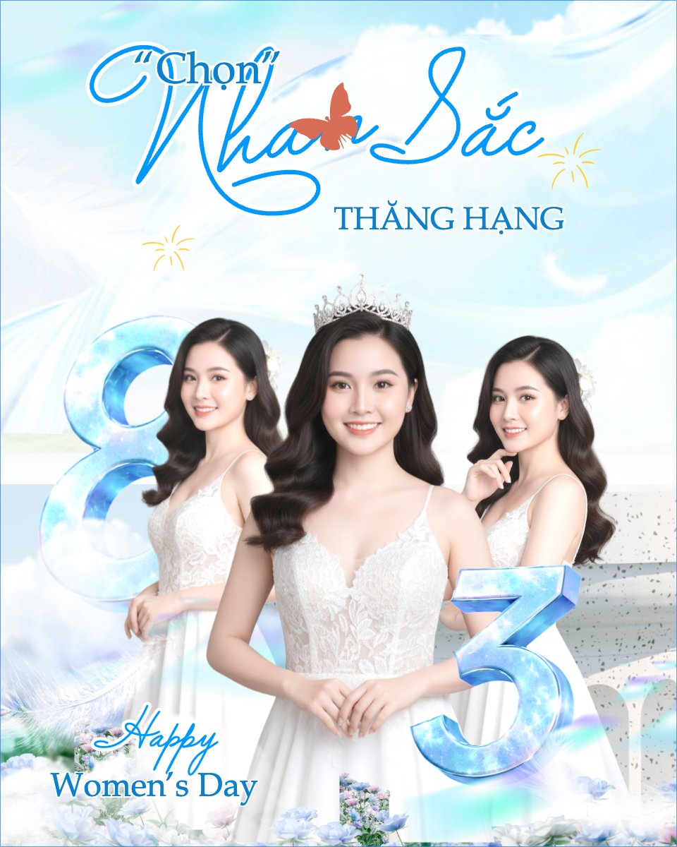 Chọn nhan sắc thăng hạng khí chất 8/3