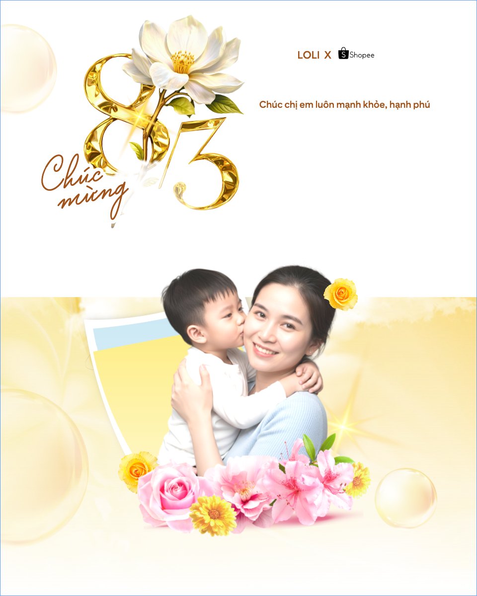 Chúc mừng ngày Quốc tế phụ nữ 8/3