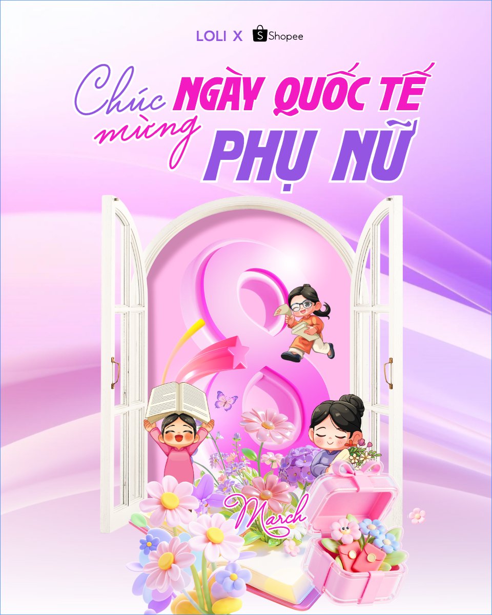 Chúc mừng ngày Quốc tế phụ nữ 8/3