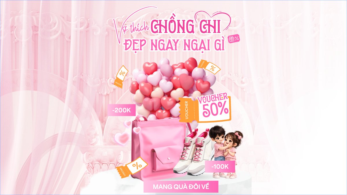 Vợ thích chồng chi đẹp ngay ngại gì