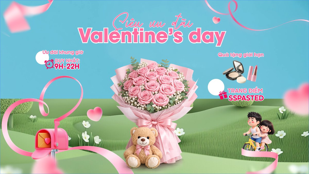 Siêu ưu đãi valentine's day