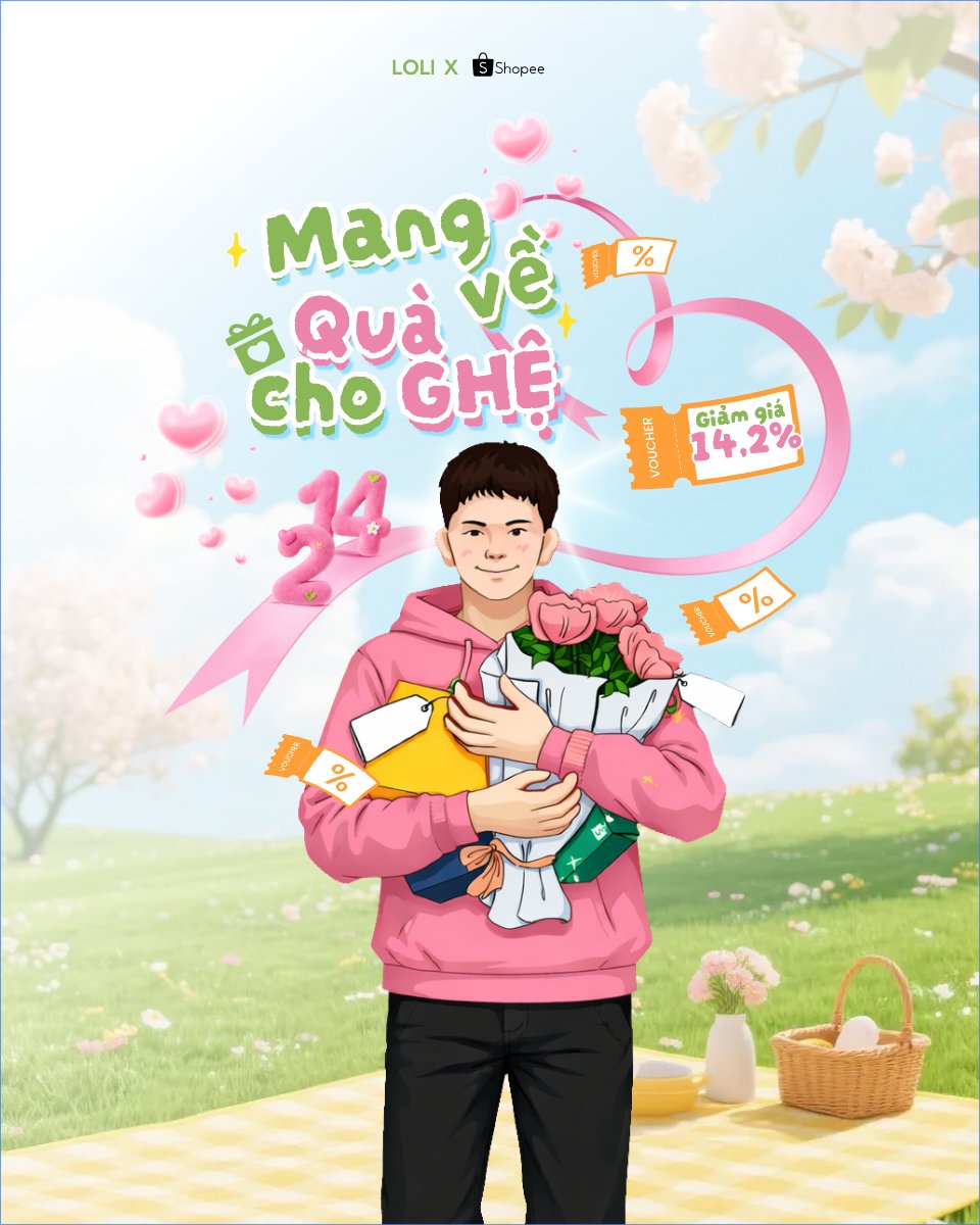 Mang quà về cho ghệ
