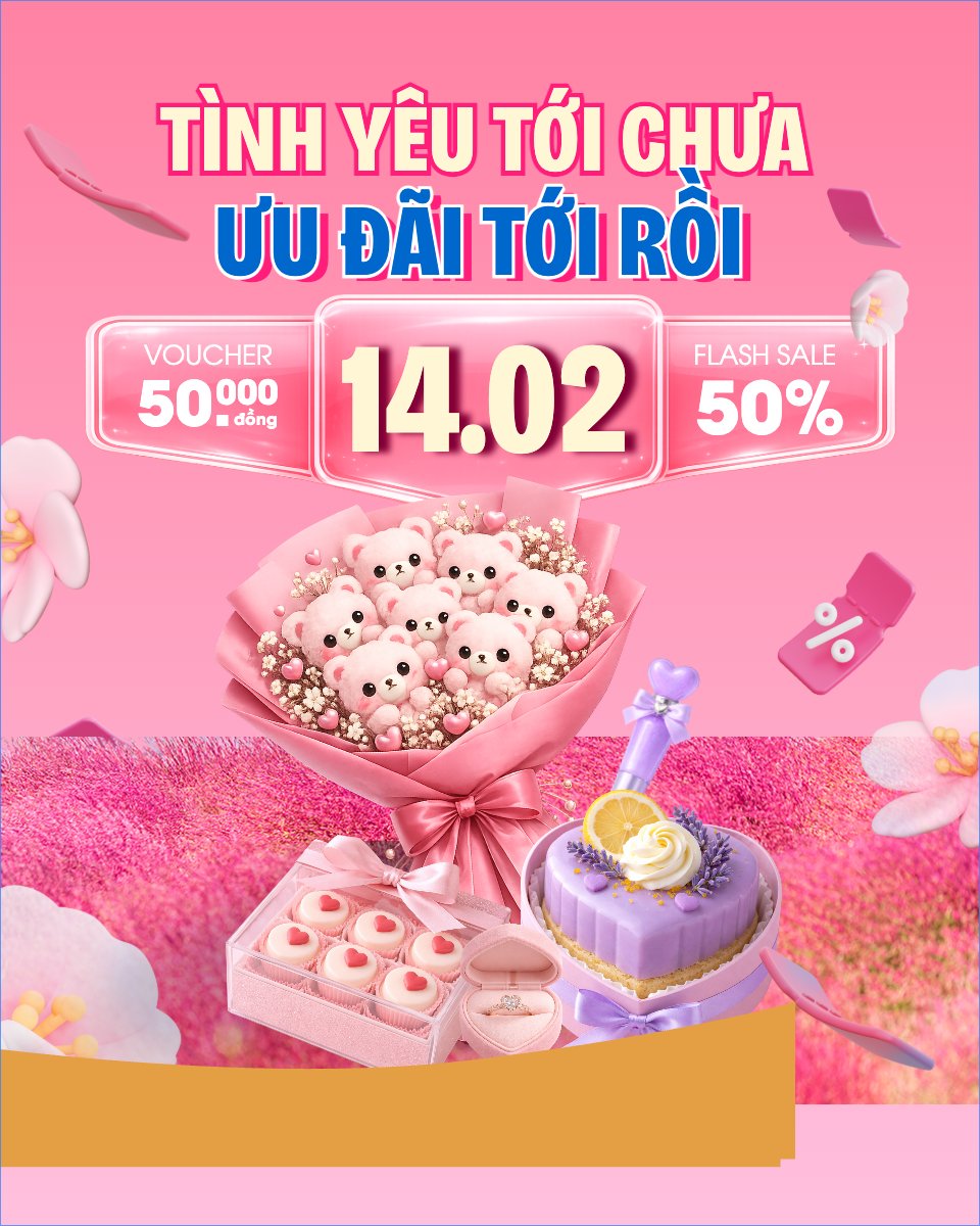 Tình yêu tới chưa ưu đãi tới rồi