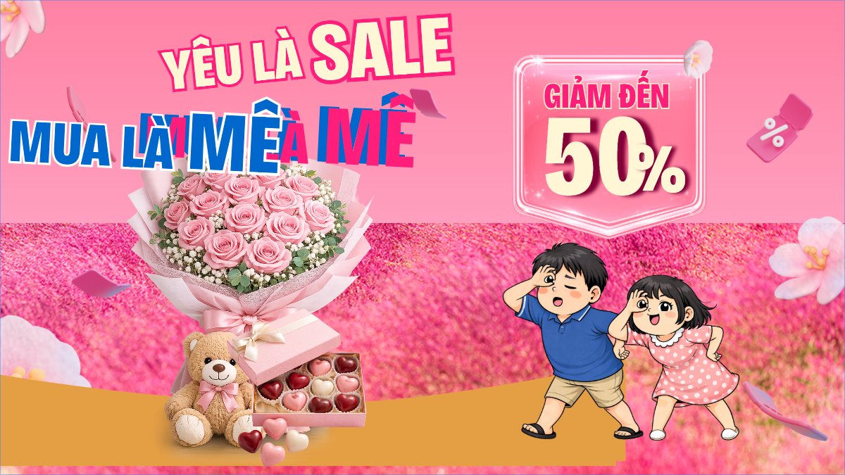 Yêu là sale mua là mê