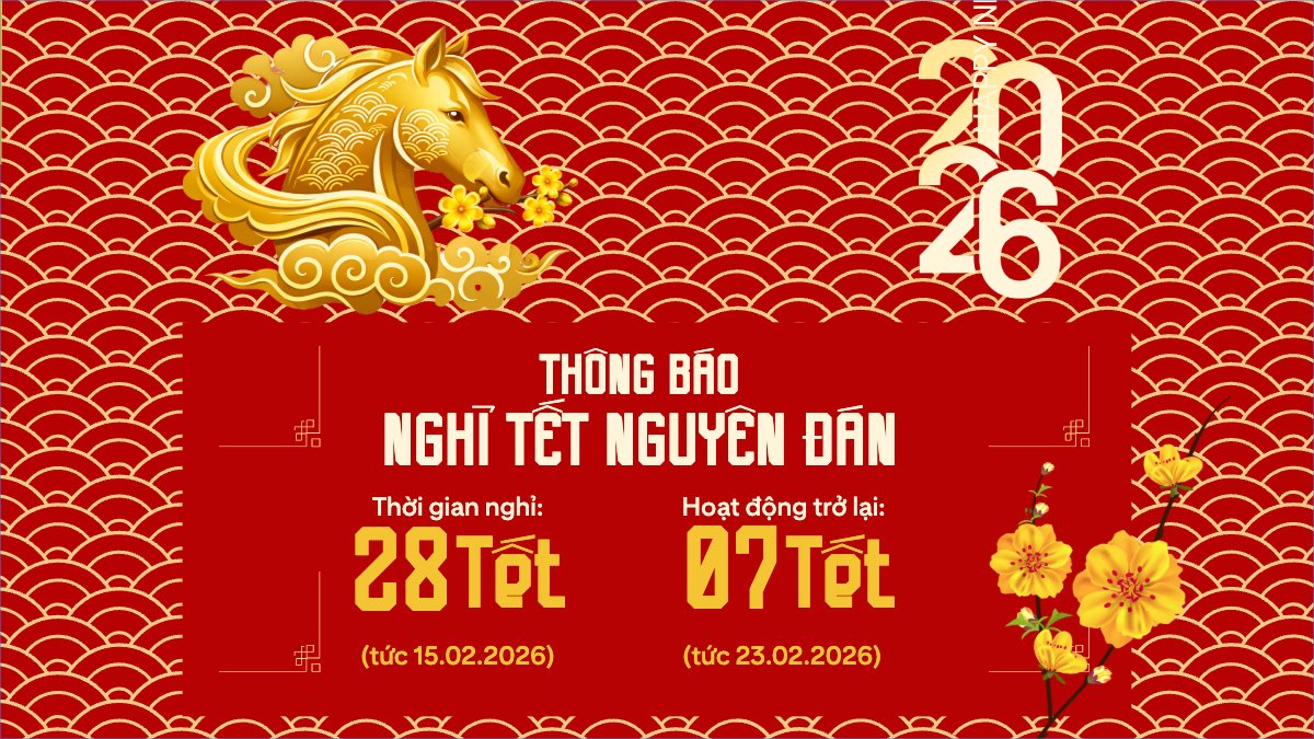 Thông báo nghỉ tết Nguyên Đán