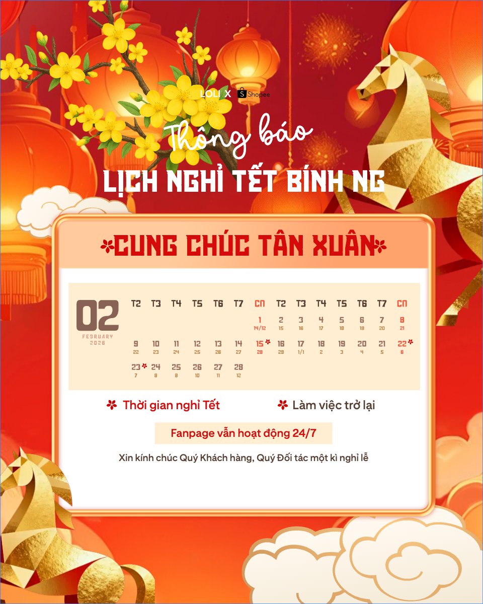 Thông báo lịch nghỉ tết nguyên đán Bính Ngọ 2026