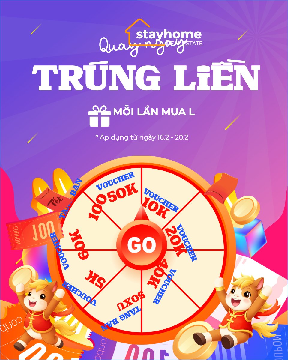 Quay ngay trúng liền