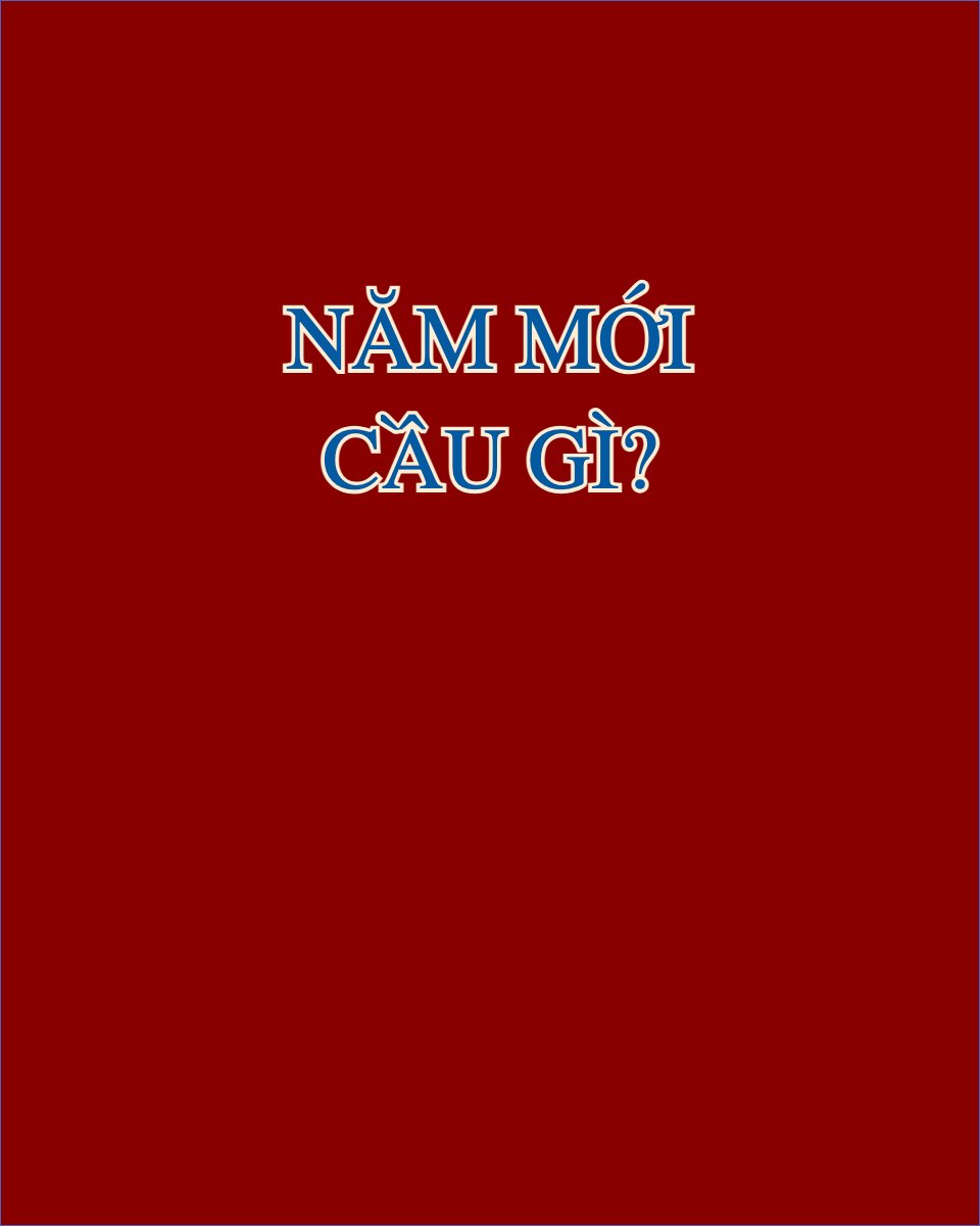 Năm mới cầu gì?