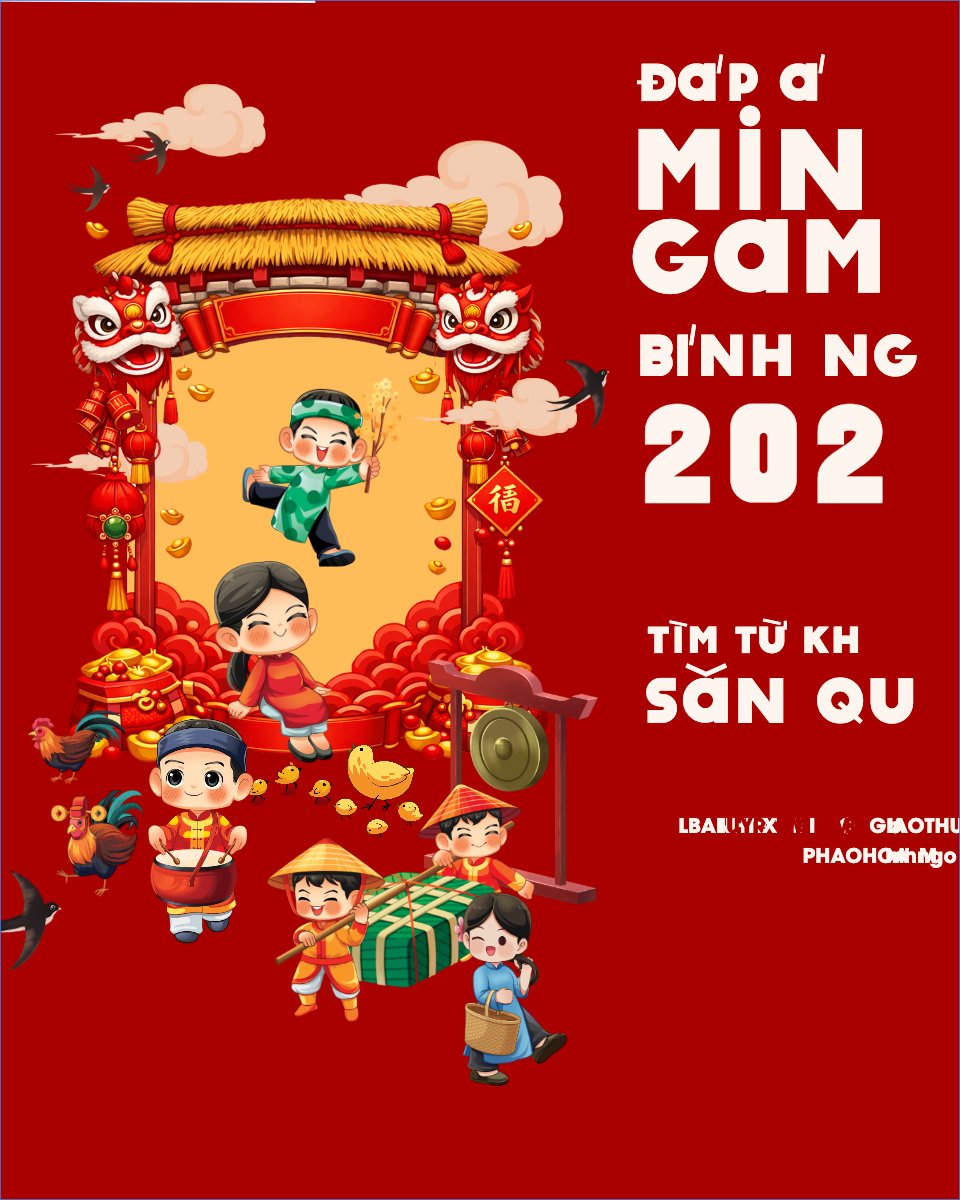 Đáp án minigame tết bính ngọ 2026