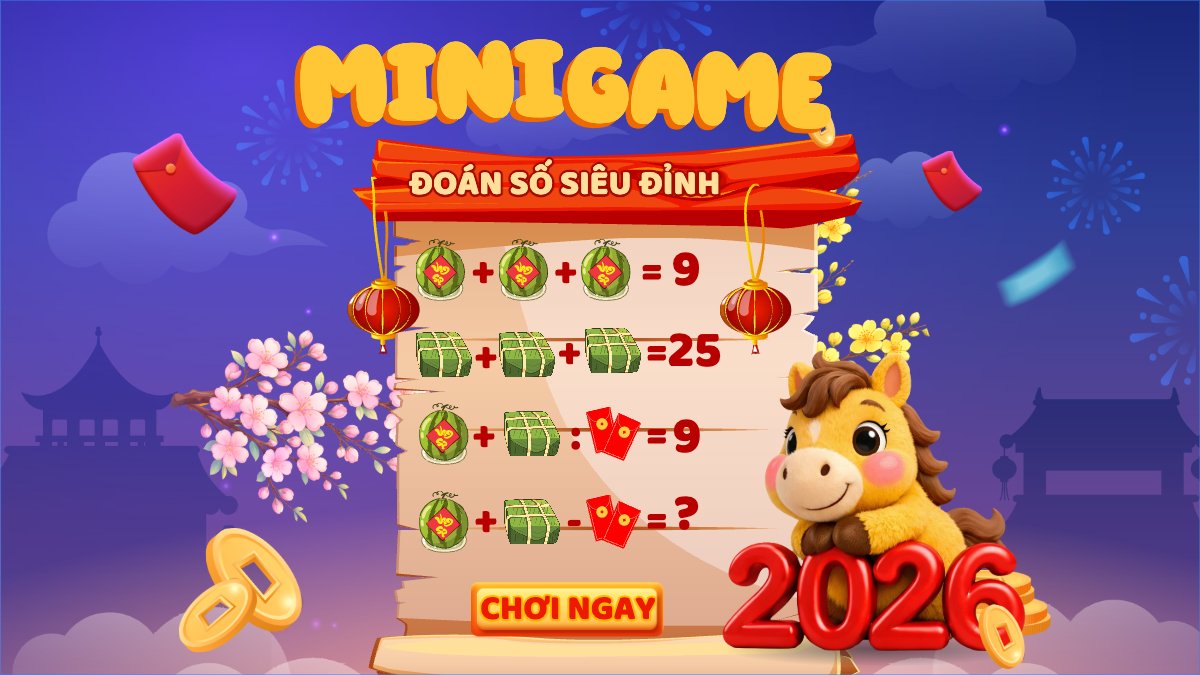 Minigame đoán số siêu đỉnh