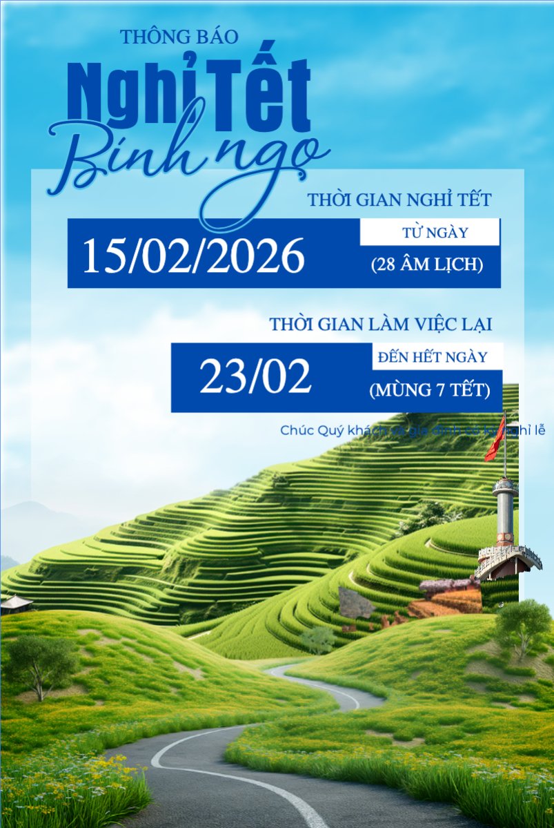 Thông báo nghỉ tết Nguyên Đán
