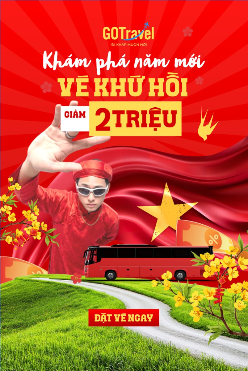 Khám phá năm mới vé khứ hồi giảm 2 triệu