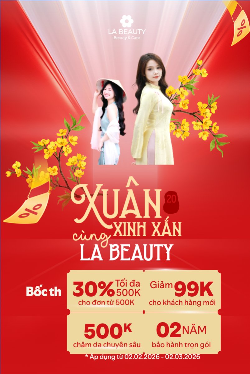 Xuân tươi tắn cùng La Beauty