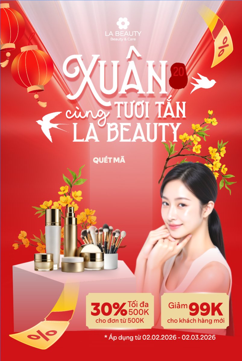 Xuân tươi tắn cùng La Beauty