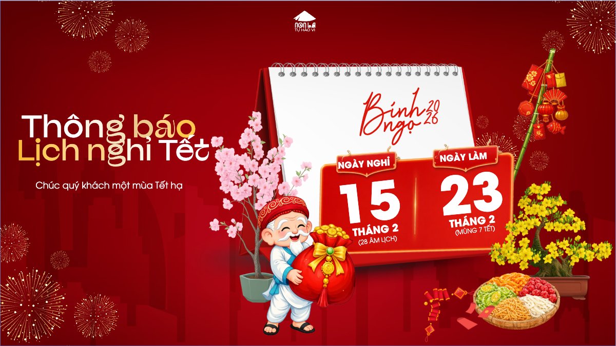 Thông báo nghỉ tết Nguyên Đán
