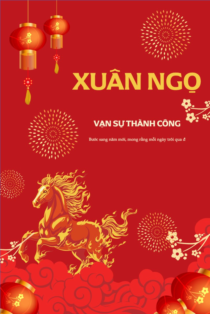 Xuân ngọ phi mã vạn sự thành công