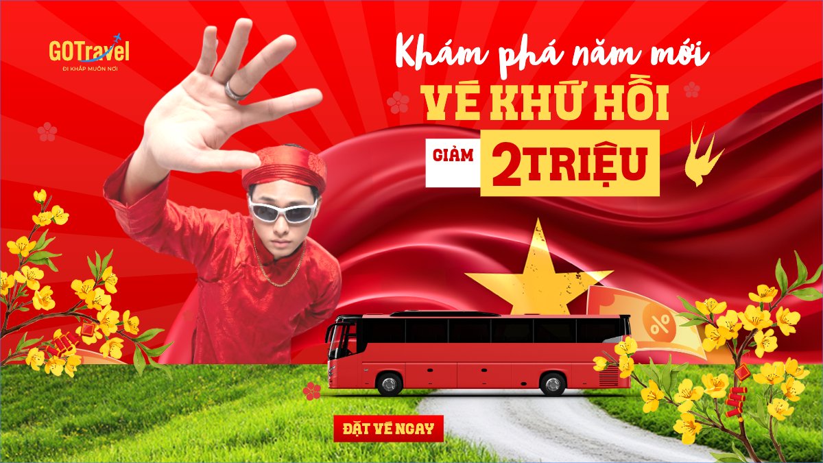 Khám phá năm mới vé khứ hồi giảm 2 triệu