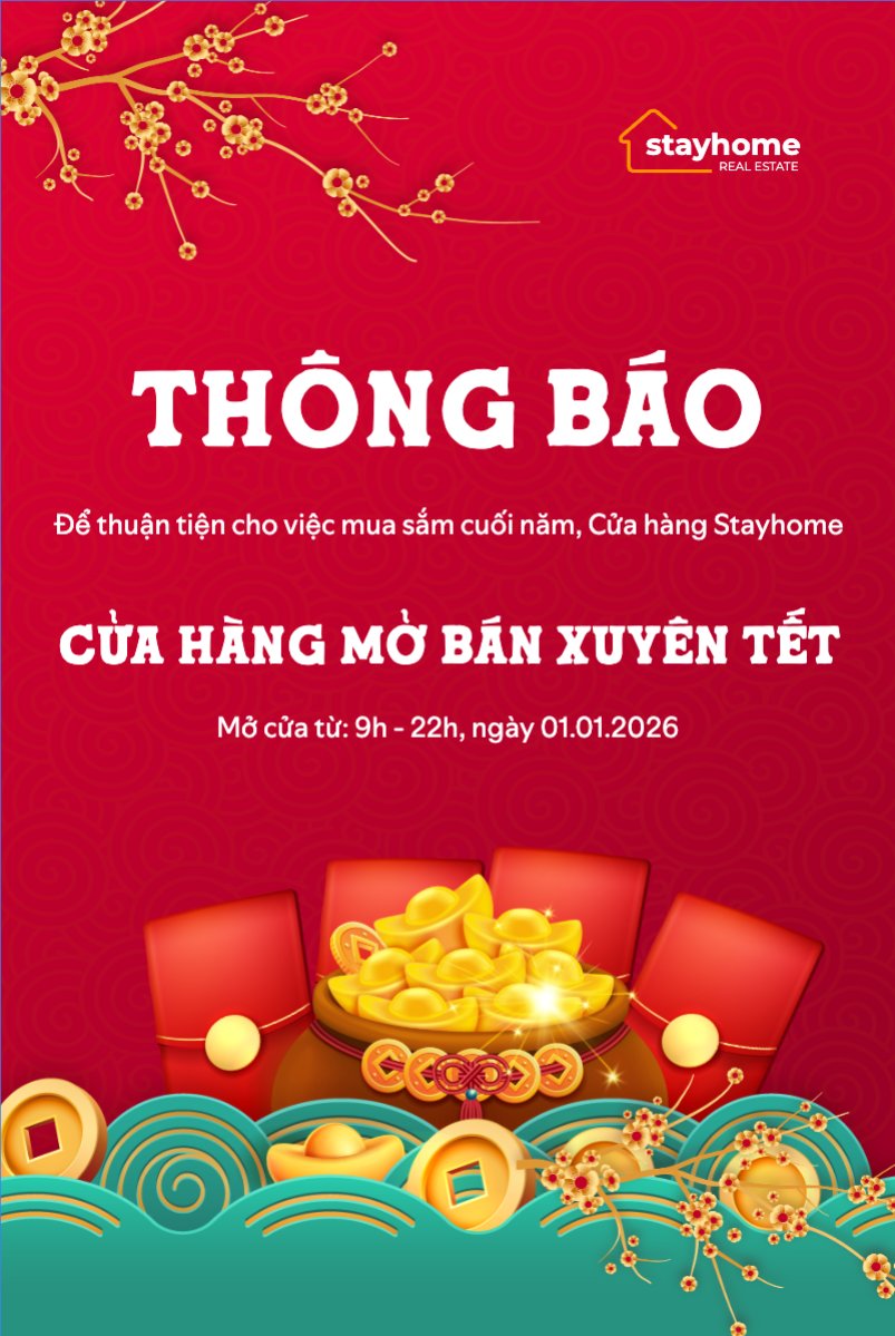 Thông báo mở cửa xuyên Tết