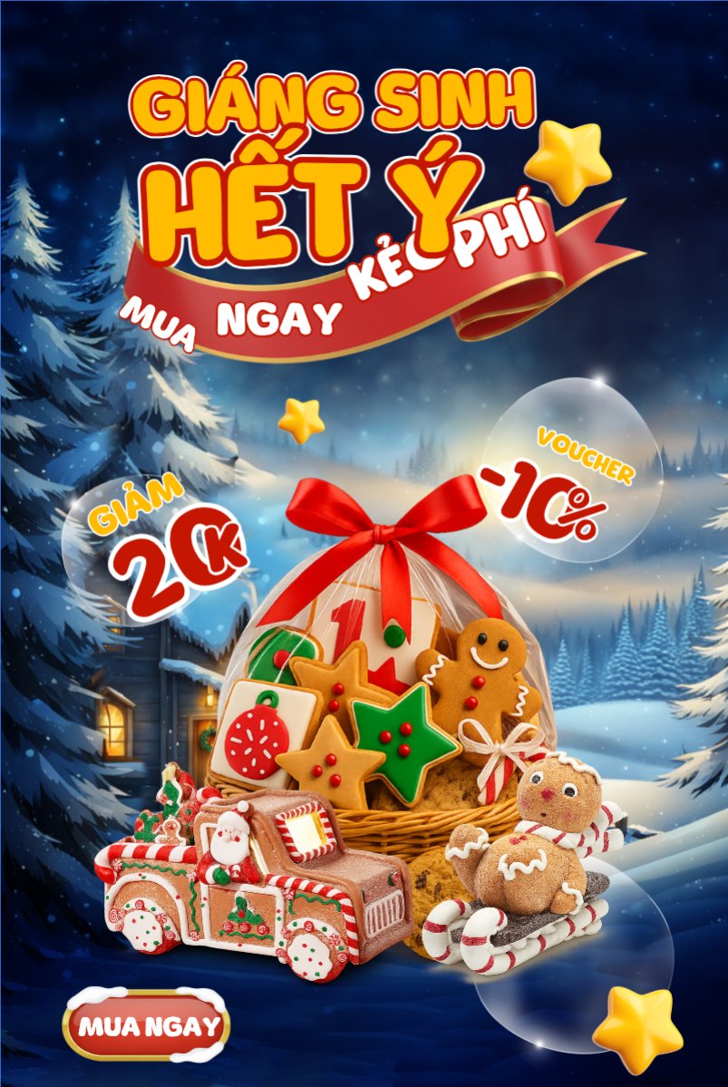 Giáng sinh hết ý mua ngay kẻo phí