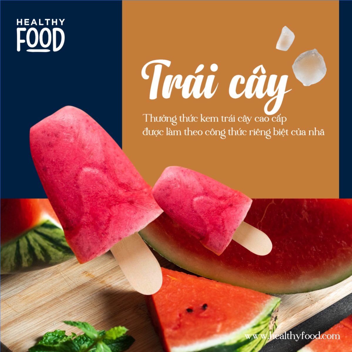Kem, ice-cream,nước uống, juice, giải khát, F&B, drink