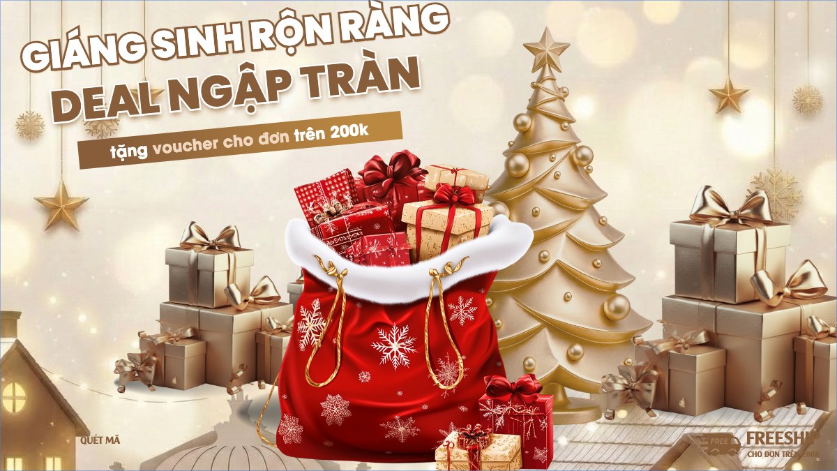 Giáng sinh rộn ràng deal ngập tàn