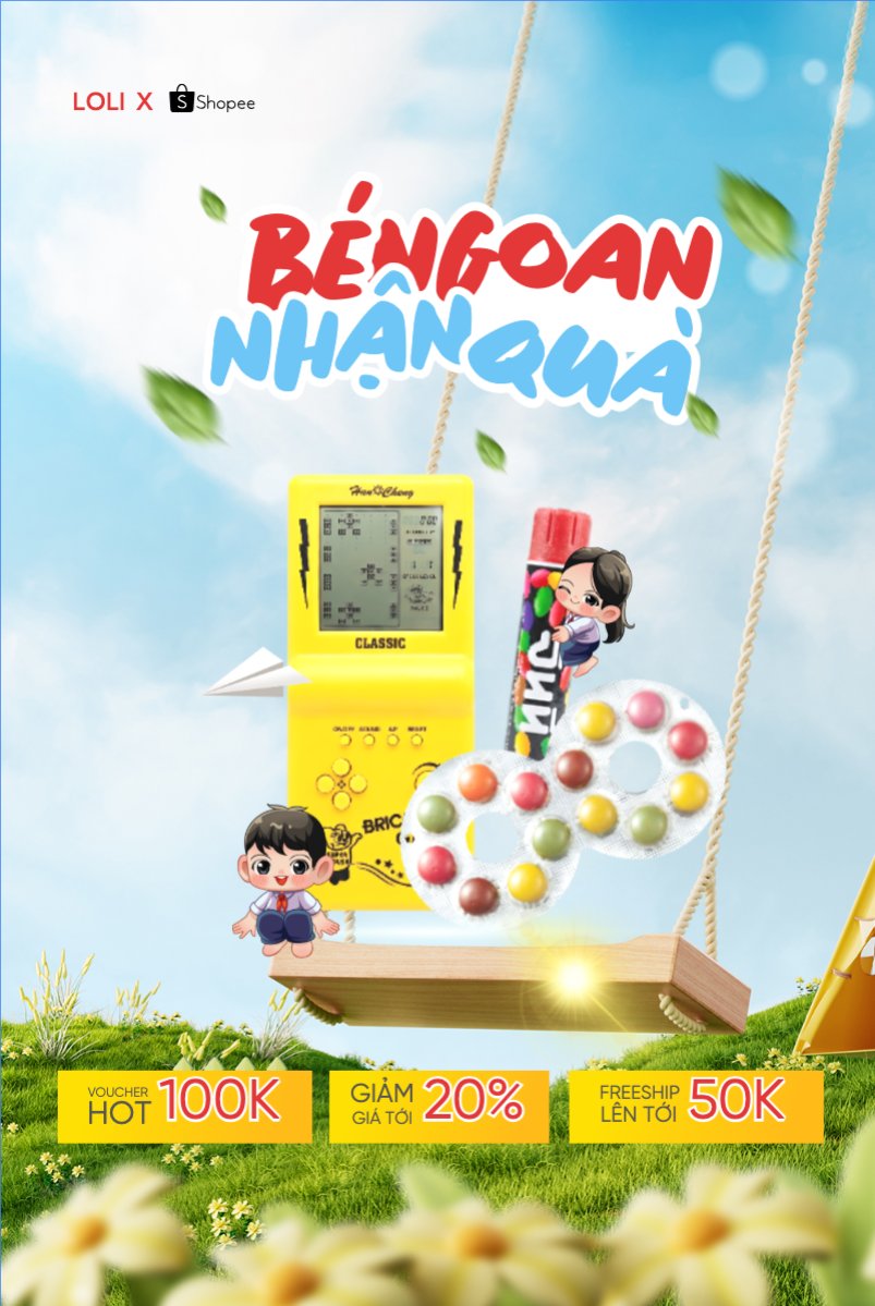 Bé ngoan nhận quà