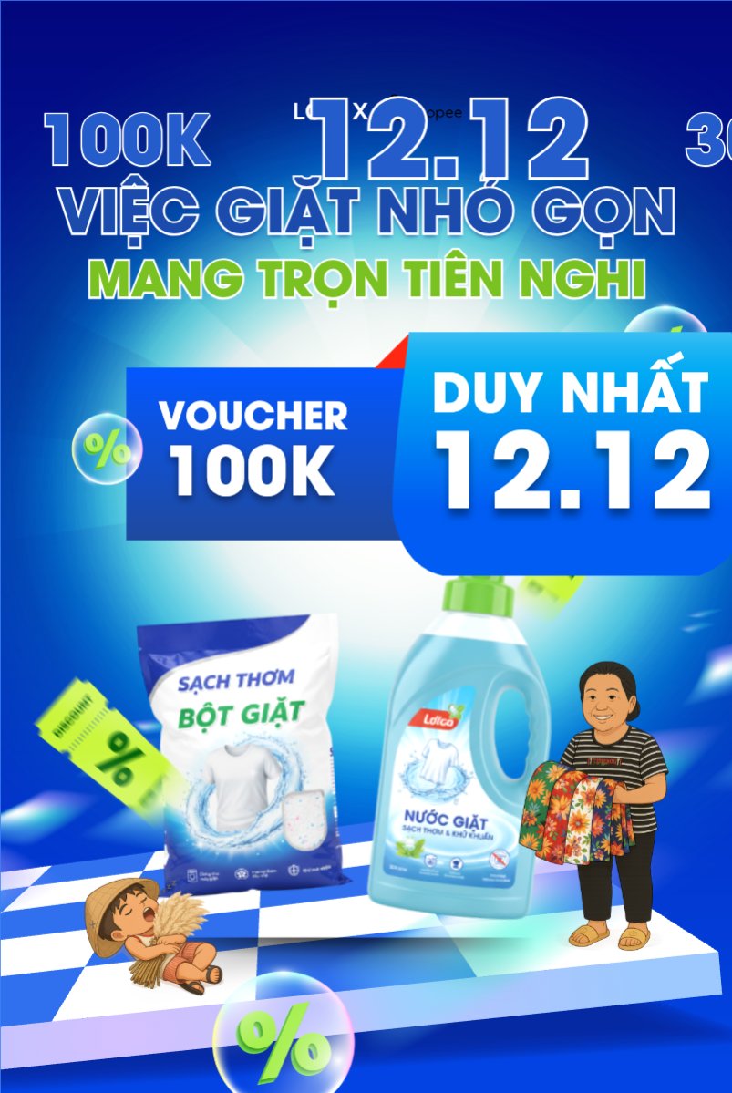 Việc giặt nhỏ gọn mang trọn tiện nghi
