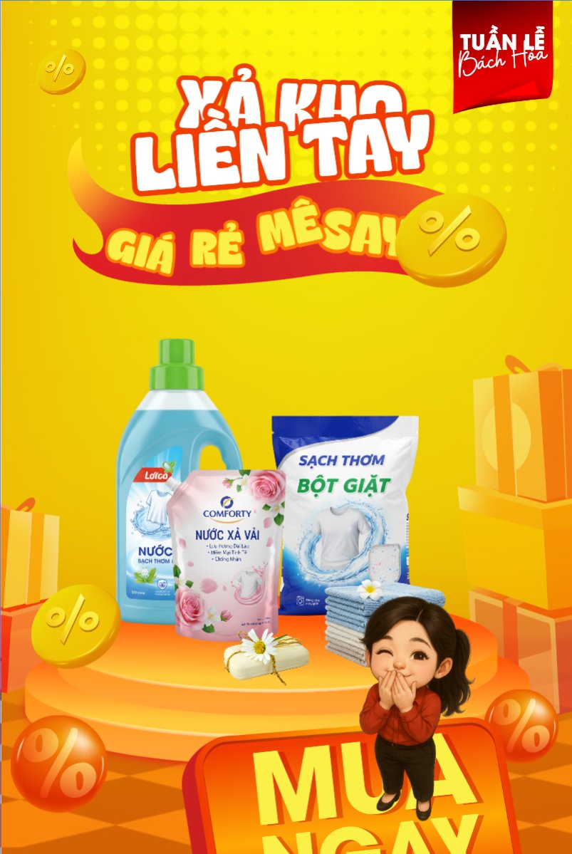 Xả kho liền tay giá rẻ mê say