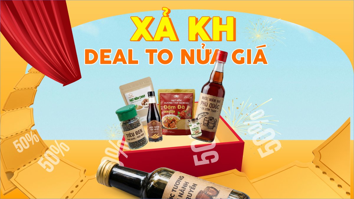 Xả kho deal to nửa giá