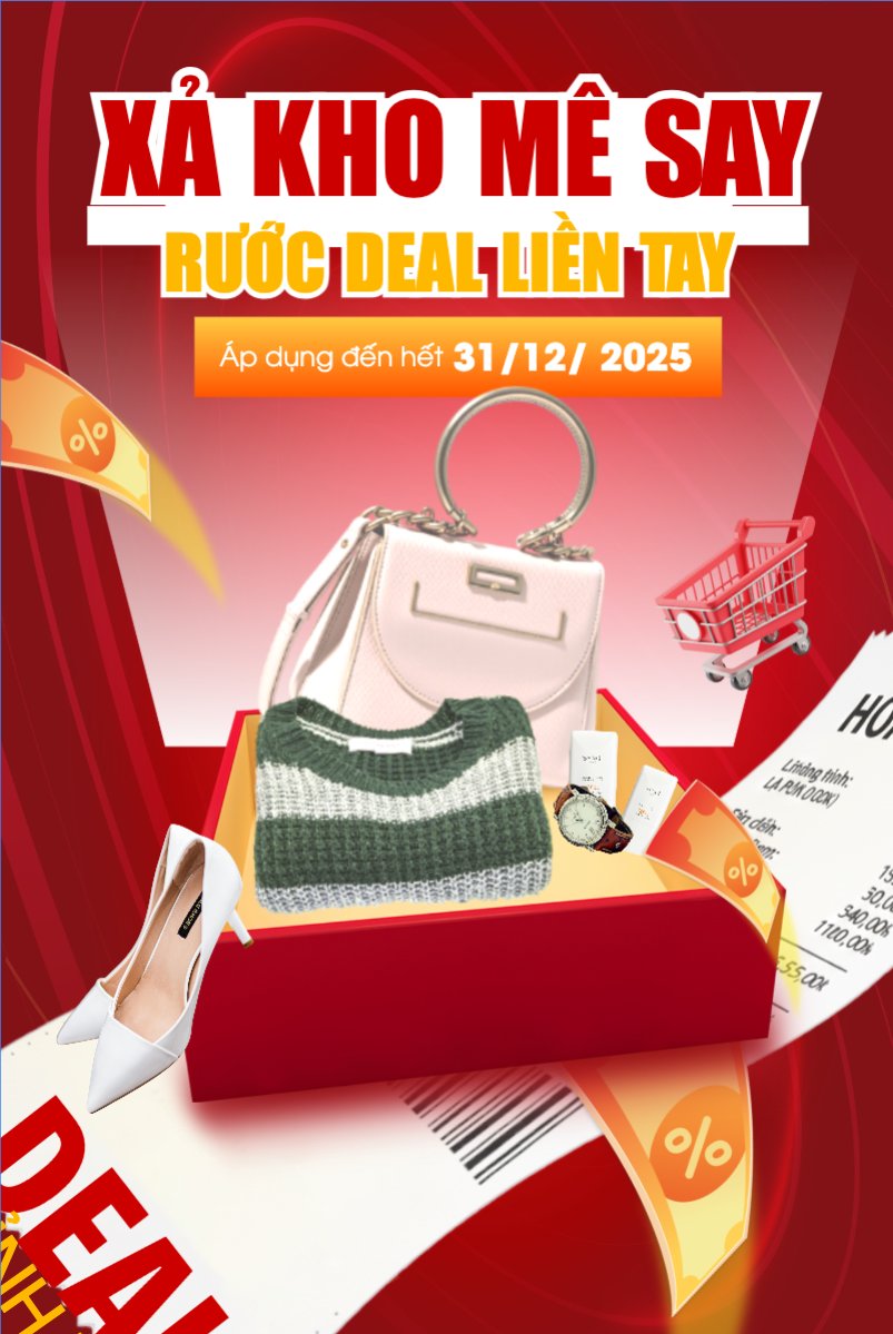 Xả kho mê say rước deal liền tay