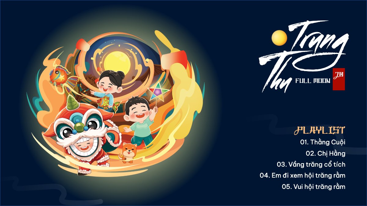 Trung thu, Tết Đoàn Viên, mid-autumn festival, sự kiện, event, dễ thương, cute, chibi, hoạt hình, cartoon
