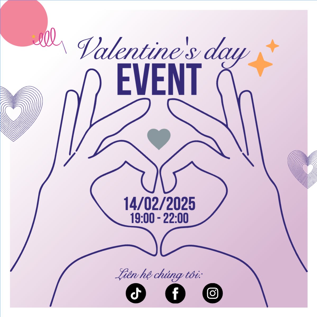 Lễ tình nhân, Valentine's day, 14/2, sự kiện, event, chương trình, sale, giải trí, entertainment