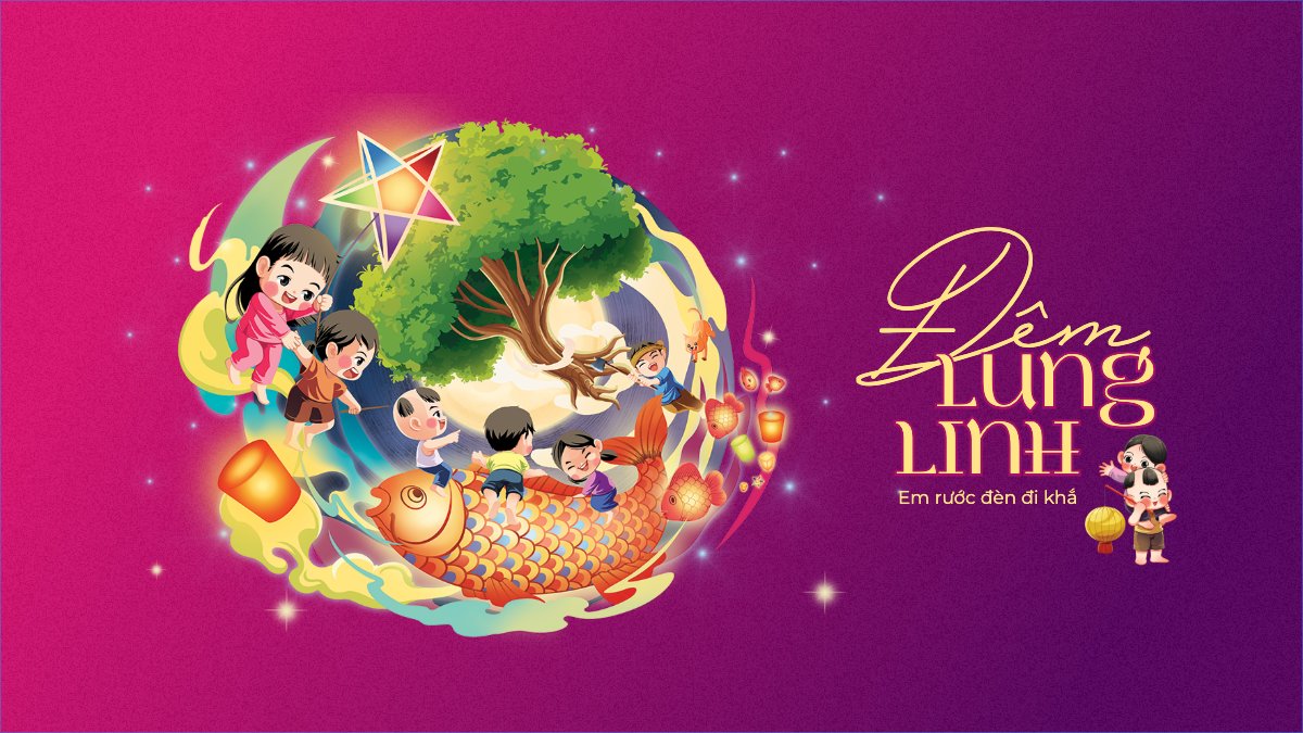 Trung thu, Tết Đoàn Viên, mid-autumn festival, lễ hội, sự kiện, event, âm nhạc, giải trí, dễ thương, cute, chibi, hoạt hình, cartoon