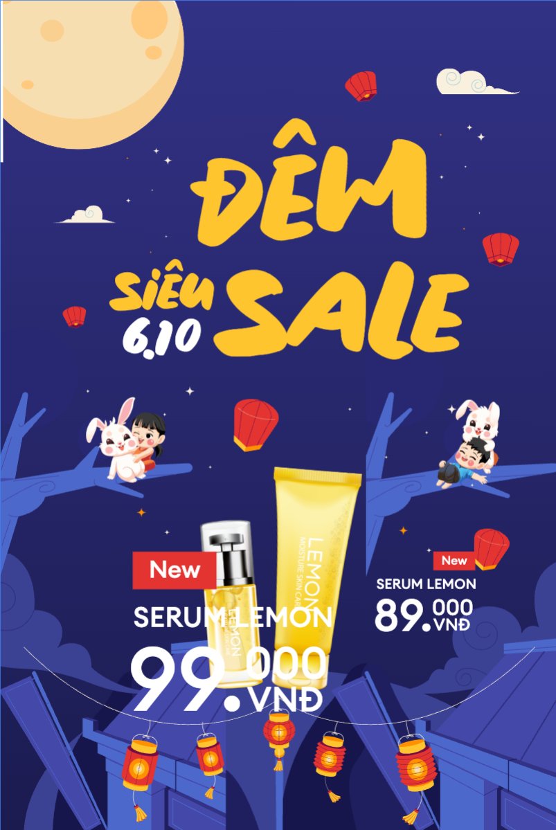 Trung thu, Tết Đoàn Viên, mid-autumn festival, sự kiện, event, lễ hội, festival, mỹ phẩm, beauty, làm đẹp, sale, giảm giá, dễ thương, cute