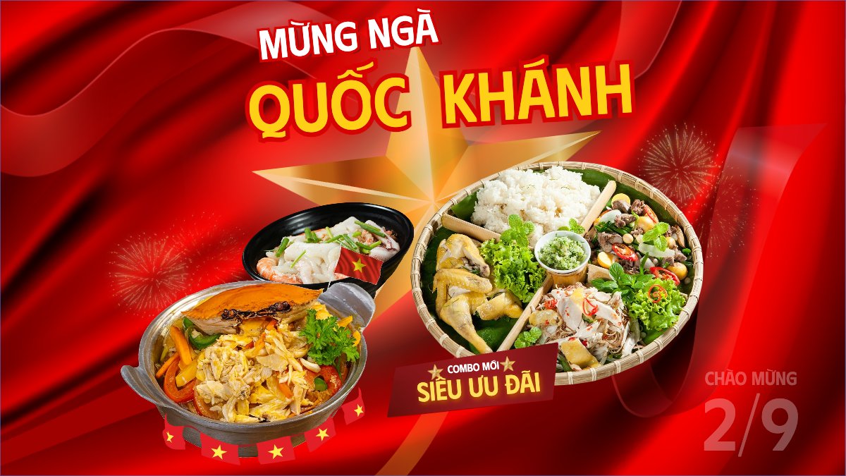2/9, Quốc Khánh, lễ hội, Việt Nam, đồ ăn, food, thực phẩm, ẩm thực, món ăn, F&B, thức ăn, hiện đại,  modern