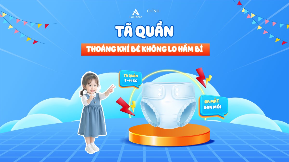 Kids, baby, trẻ em, giảm giá, ưu đãi, sale, sức khỏe, tả, bỉm, quảng cáo, sự kiện, event