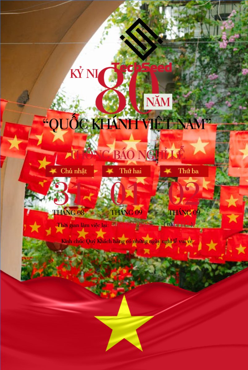 2/9, Quốc Khánh, lễ hội, thông báo, lịch nghỉ, Việt Nam, sự kiện, event, hiện đại, modern