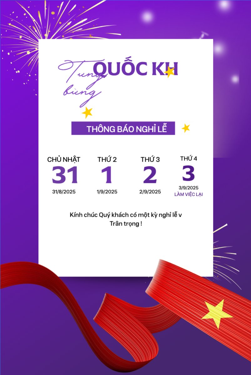 2/9, Quốc Khánh, lễ hội, thông báo, lịch nghỉ, Việt Nam, sự kiện, event, hiện đại, modern