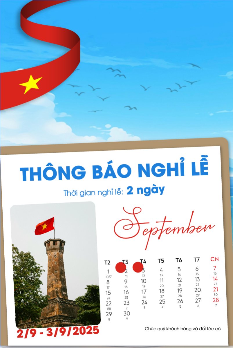 2/9, Quốc Khánh, lễ hội, thông báo, lịch nghỉ, Việt Nam, sự kiện, event, hiện đại, modern