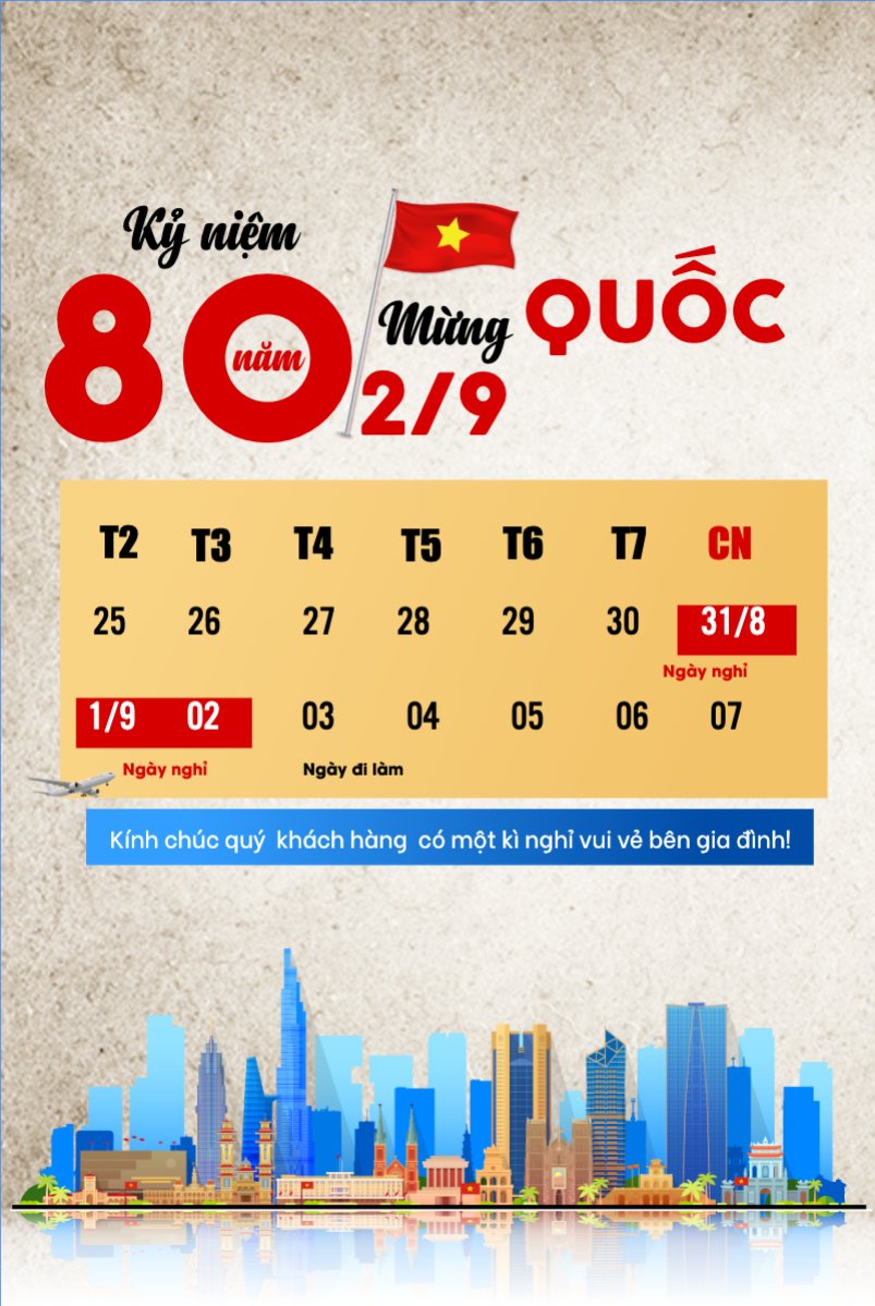 2/9, Quốc Khánh, lễ hội, thông báo, lịch nghỉ, Việt Nam, sự kiện, event, cổ điển, vintage, retro, classic