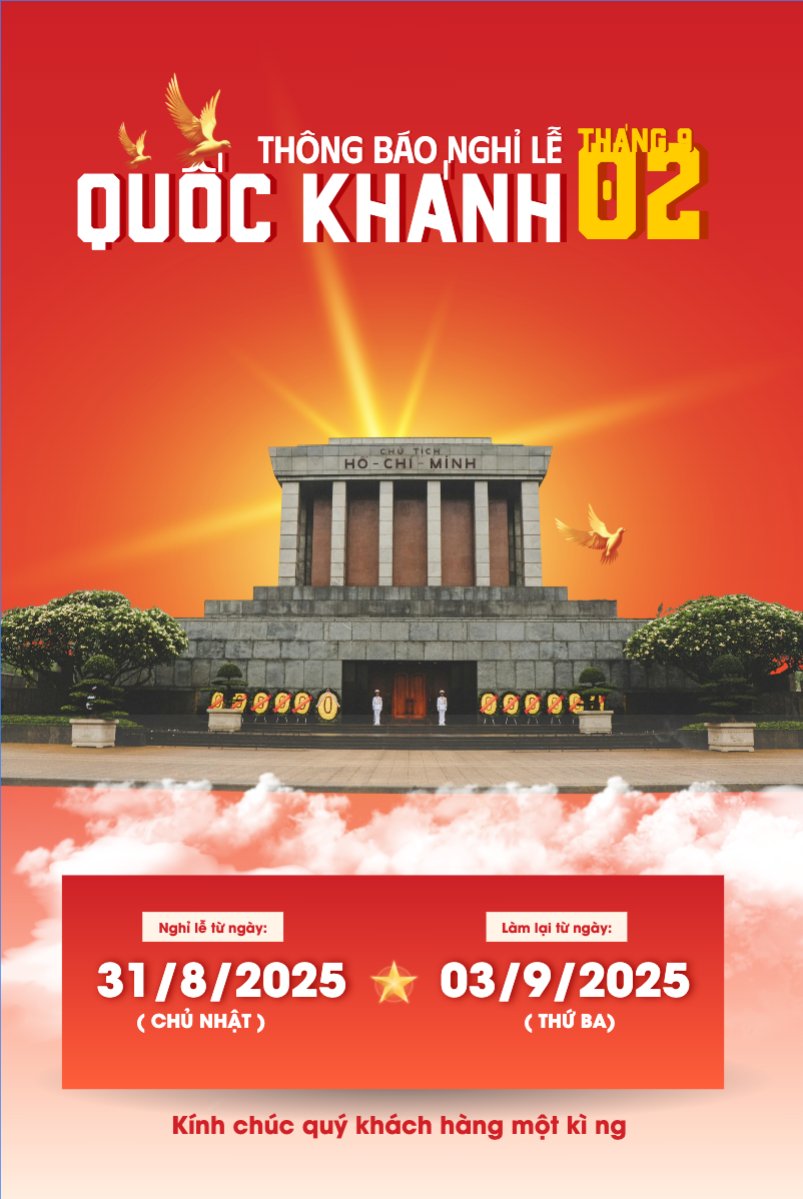 2/9, Quốc Khánh, lễ hội, thông báo, lịch nghỉ, Việt Nam, sự kiện, event, hiện đại, modern