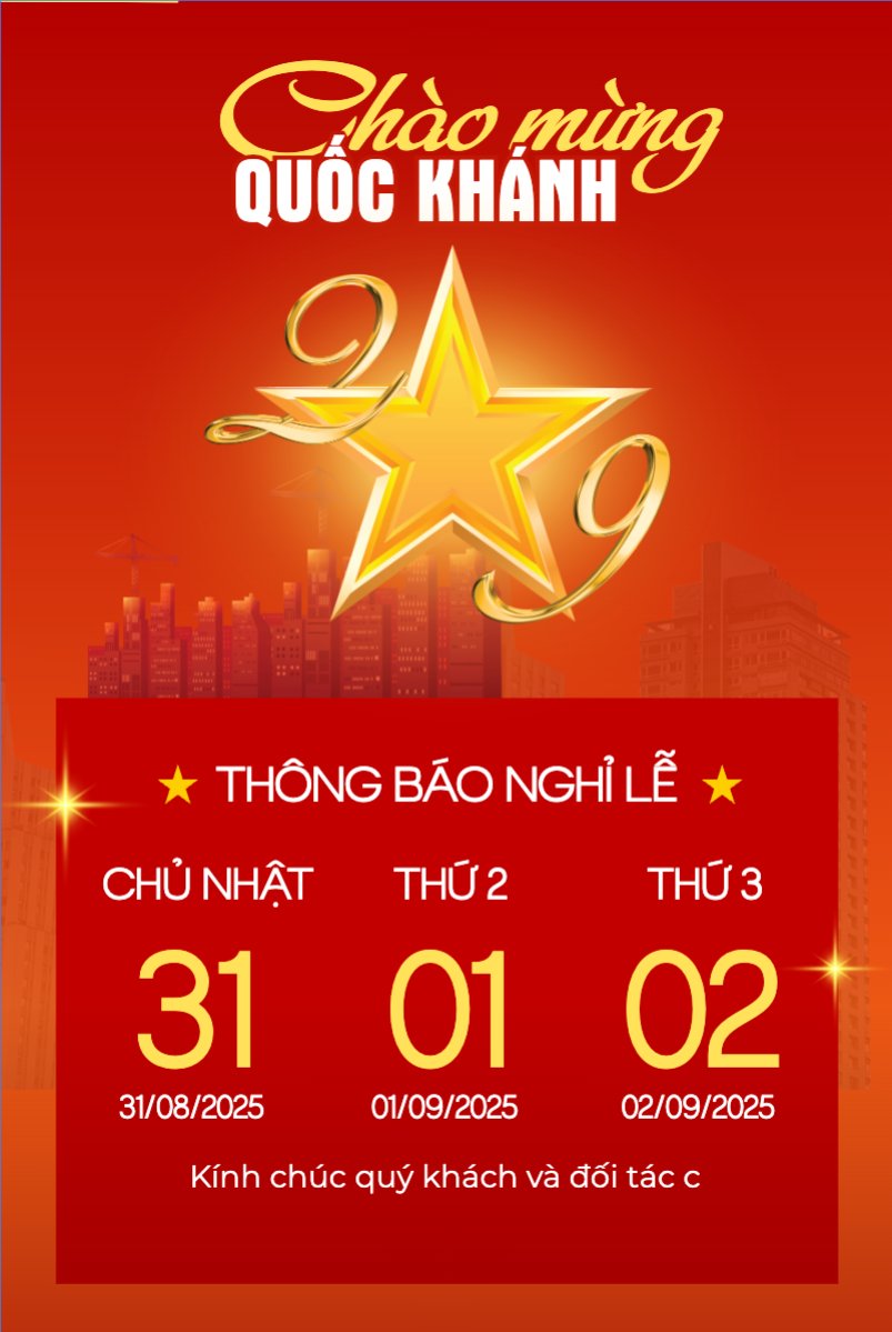 	2/9, Quốc Khánh, lễ hội, thông báo, lịch nghỉ, Việt Nam, sự kiện, event, hiện đại, modern