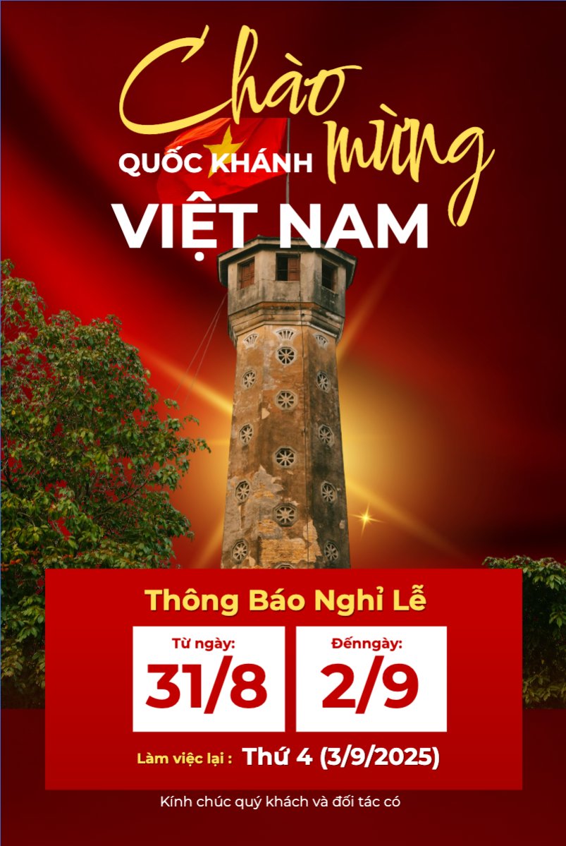 2/9, Quốc Khánh, lễ hội, thông báo, lịch nghỉ, Việt Nam, sự kiện, event, hiện đại, modern