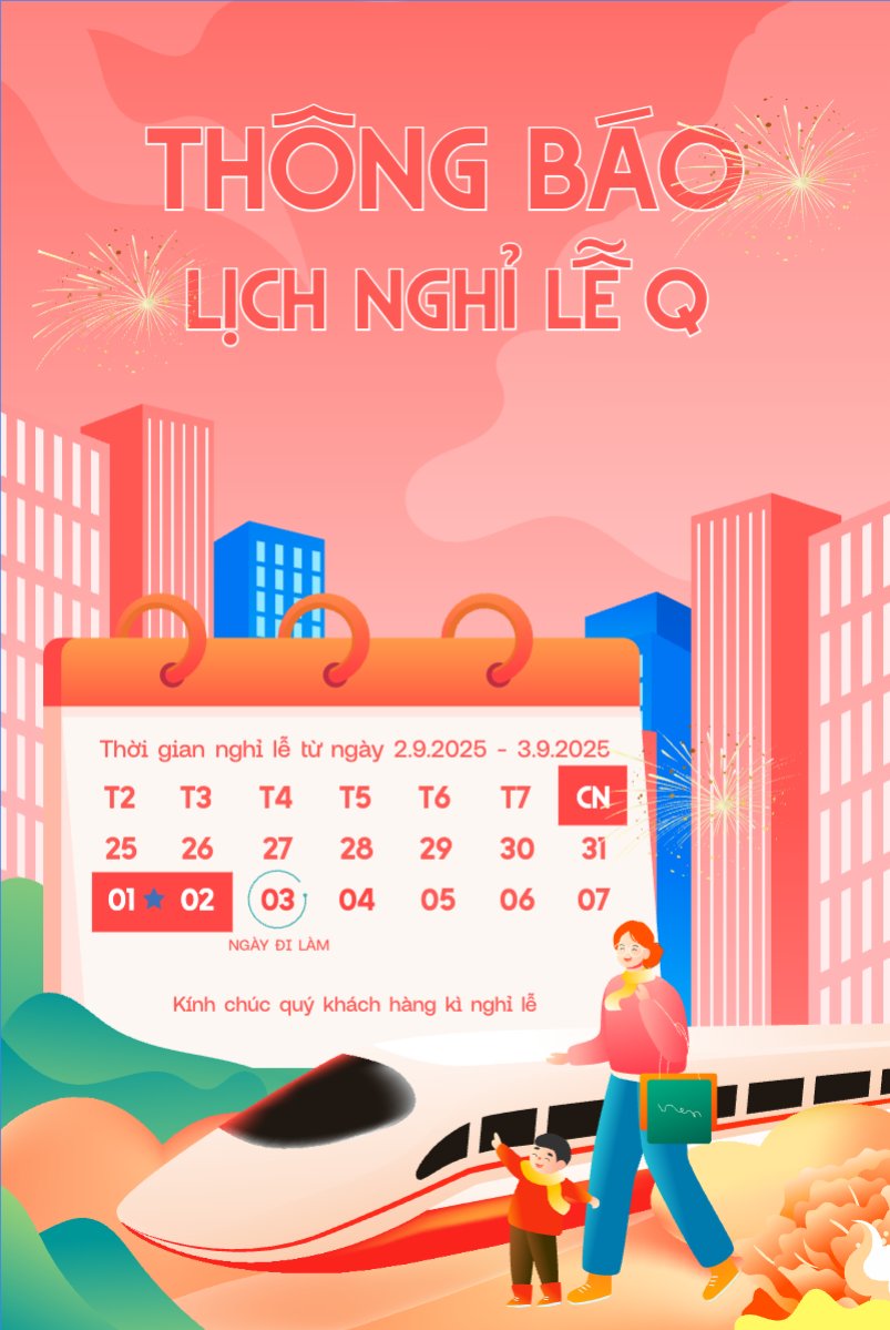 2/9, Quốc Khánh, lễ hội, thông báo, lịch nghỉ, Việt Nam, sự kiện, event, dễ thương, cute